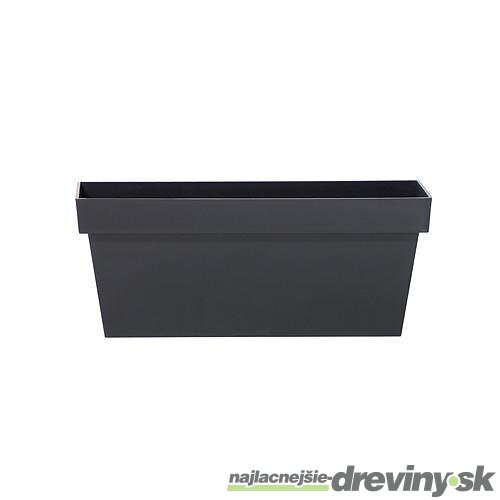 Kvetináč CUBE CASE DCUC600, antracit, 587x264x236 mm