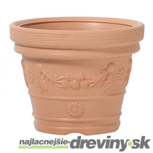 Kvetináč DECORA 300x235 mm, terakota