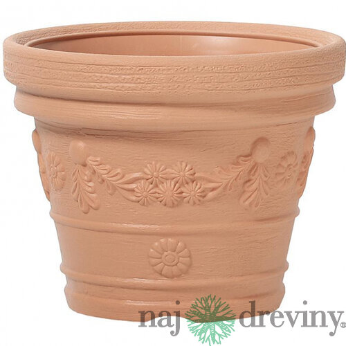 Kvetináč DECORA 300x235 mm, terakota