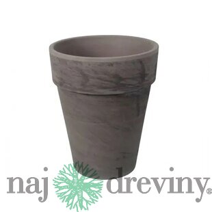 Kvetináč IRIS BASALT keramický d45x52cm