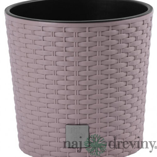 Kvetináč RATO Round 300, mocca, vložka