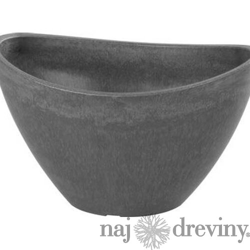 Kvetináč Strend Pro Stone, 20,5x14,5 cm, efekt kameňa