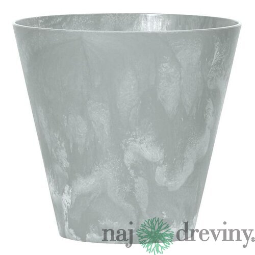 Kvetináč TUBUS Beton 250x233 mm, vzhľad betón