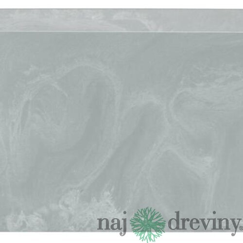 Kvetináč TUBUS Case Beton 600x324x300 mm, vzhľad betón