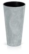 Kvetináč TUBUS Slim Beton 250x475 mm, vzhľad betón
