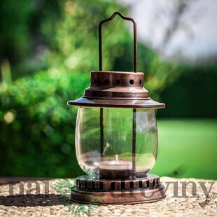 Lampáš MagicHome CL0135, 190 mm, Cu, na čajovú sviečku