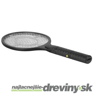 Lapač hmyzu Strend Pro, elektrická raketa, čierna, 47x18 cm