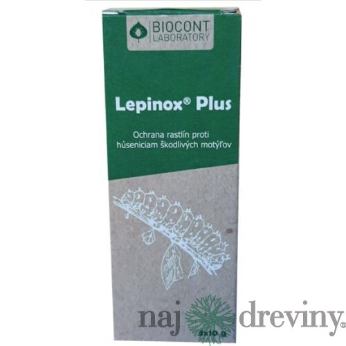 Lepinox Plus - ochrana pred húsenicami 3x10g