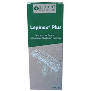 Lepinox Plus - ochrana pred húsenicami 3x10g