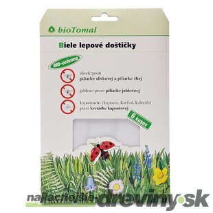 Lepové doštičky BIELE BioTOMAL 6ks