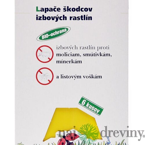 LEPOVÉ DOŠTIČKY ŽLTÉ 6ks BioTOMAL