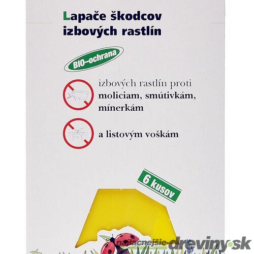LEPOVÉ DOŠTIČKY ŽLTÉ 6ks BioTOMAL