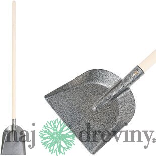 Lopata S504-3.WH Universal, 275x235 mm, drevená násada