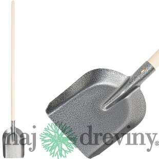 Lopata S504-4.WH Universal, 270x220 mm, drevená násada