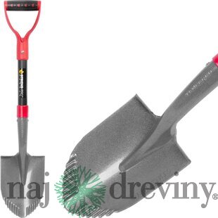 Lopata Strend Pro Garden ErgoBULL, drenážna, fiberglass násada D 700 mm