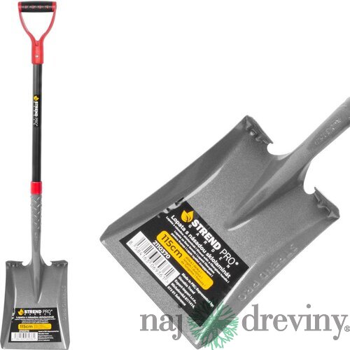 Lopata Strend Pro Garden ErgoBULL, fiberglass násada D 1150 mm