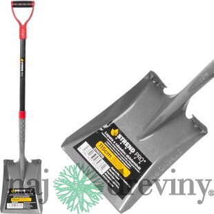 Lopata Strend Pro Garden ErgoBULL, fiberglass násada D 1150 mm