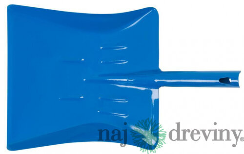 Lopatka na smetie S532M, kovová, modrá