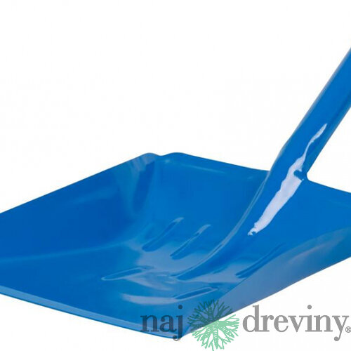 Lopatka na smetie S532M, kovová, modrá
