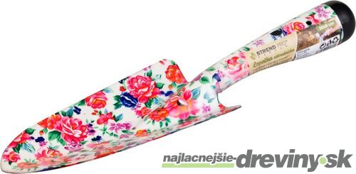 Lopatka Strend Pro, záhradnícka, potlač kvetov, 30x9 cm, Ladies line