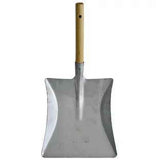 Lopatka Z162, kovová, lakovaná s drevenou rúčkou, 47x21,5x8 cm