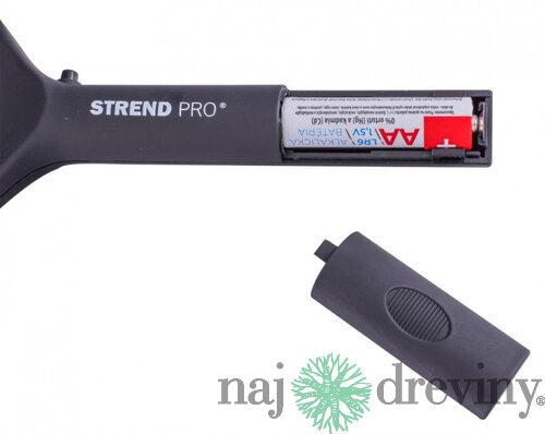 Lupa so svetlom 113x242x22 mm, 2xAA, LED 100 lm, 3x LED osvetlenie