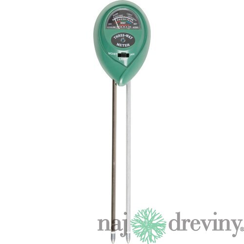 Merač Strend Pro 3v1, pôdnych vlastností, PH, vlhkosť, intenzita svetla, 26x6x4 mm, tester
