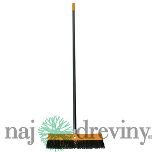 Metla Cleonix B0701, 450 mm, záhradná, násada 135 cm