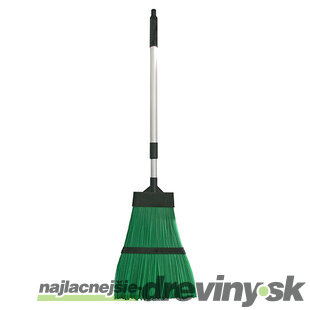 Metla Cleonix LS9241, PlasticSweeper, Green, Alu násada teleskopická, násada 63-96cm 26x40 cm