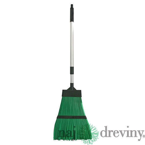 Metla Cleonix LS9241, PlasticSweeper, Green, Alu násada teleskopická, násada 63-96cm 26x40 cm