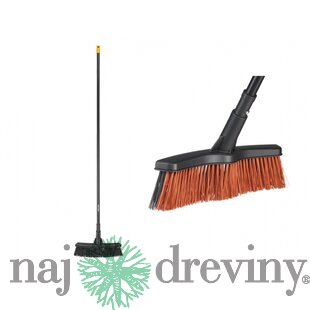 Metla FISKARS SOLID M univerzálna záhradná 38x162cm 1025921