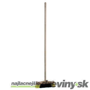 Metla Geco Z30R, 300 mm, drevená, (Z) s násadou 1200 mm na závit, 34 cm