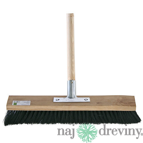 Metla Geco Z40NU, 400 mm, drevo/kov, s násadou