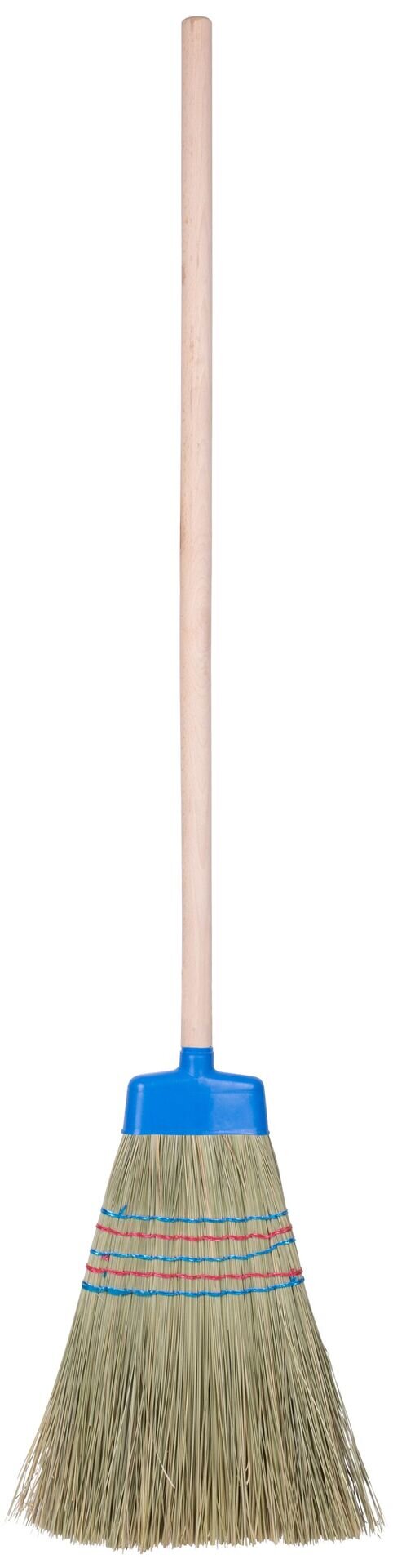 Metla MagicHome, ciroková, veľká, 5x šitá, s plastovým krytom, 31x41x88 cm