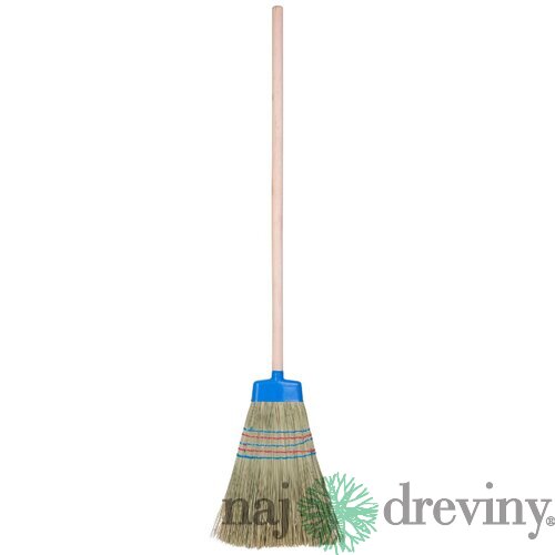 Metla MagicHome, ciroková, veľká, 5x šitá, s plastovým krytom, 31x41x88 cm