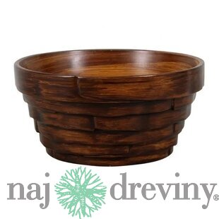 Miska BONSAI WOOD keramická matná d18x9cm