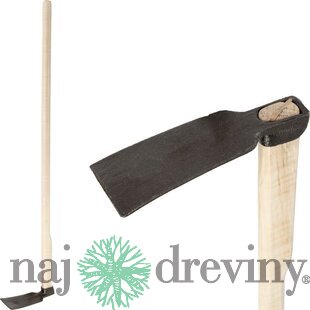 Motyka Gardex Basmat, 568 g, úzka, kovaná, drevená násada