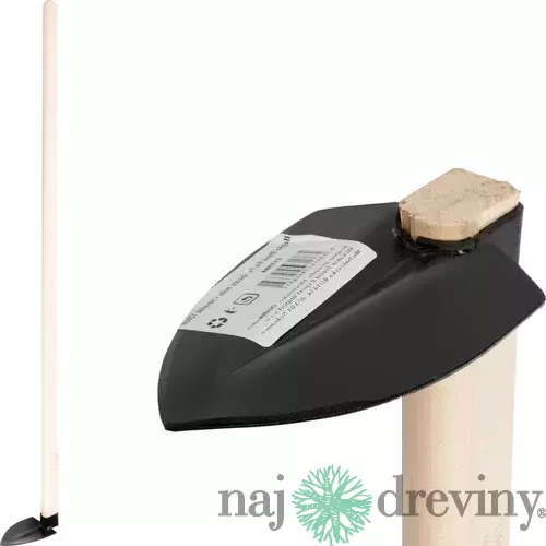 Motyka Strend Pro, Fe, špicatá, malá, 260 g, drevená násada 120 cm