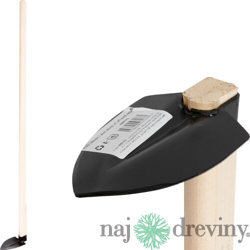 Motyka Strend Pro, Fe, špicatá, malá, 260 g, drevená násada 120 cm