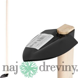 Motyka Strend Pro, Fe, špicatá, malá, 260 g, drevená násada 120 cm