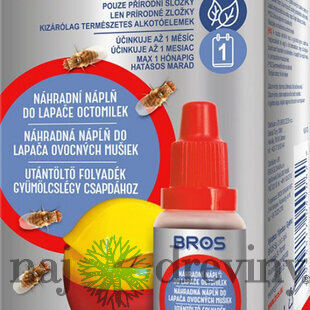 Náhradná náplň Bros, do lapača ovocných mušiek, 15 ml