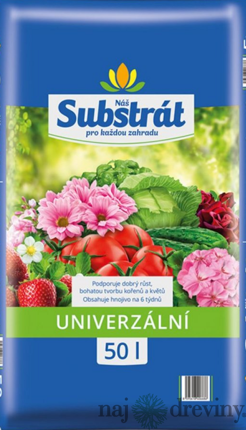 Náš substrát - záhradnícky univerzálny 50l