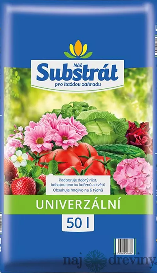 Náš substrát - záhradnícky univerzálny 50l