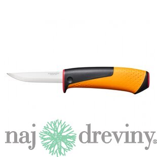 Nôž FISKARS HARDWARE remeselnícky + puzdro 21cm 1023620