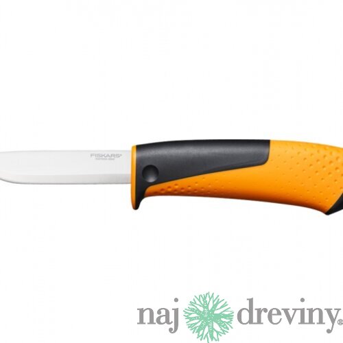 Nôž FISKARS HARDWARE univerzálny+puzdro+obrúsok 22cm 102361