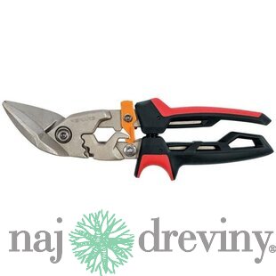 Nožnice FISKARS POWERGEAR na plech offsetové ľavé 1027211