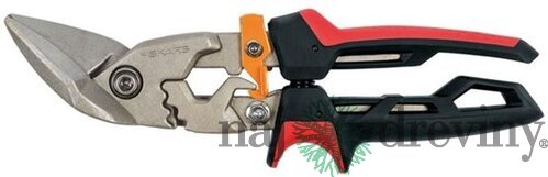 Nožnice FISKARS POWERGEAR na plech offsetové ľavé 1027211