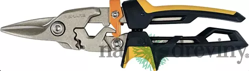 Nožnice FISKARS POWERGEAR na plech s prevodem ľavé 1027209