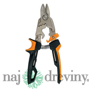 Nožnice FISKARS POWERGEAR na plech s prevodom 1027212