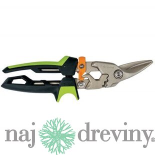 Nožnice FISKARS POWERGEAR na plech s prevodom pravé 1027208
